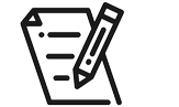 Übungsklausuren Buchhaltung Übungsklausuren-Symbol für die Buchhaltung