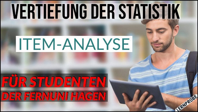 Zum Probe-Video Item-Analyse