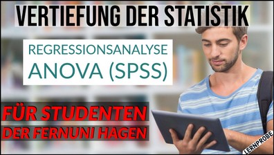 Zum Probe-Video Regressionsanalyse ANOVA (SPSS)