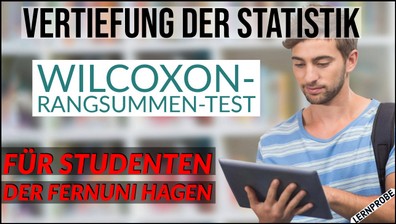 Zum Probe-Video Wilcoxon-Rangsummen-Test