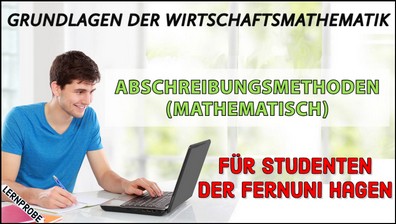 Zum Probe-Video Abschreibungsmethoden (mathematisch)