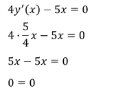 Beweis Differentialgleichung Beiweisführung der beispielhaften Differentialgleichung