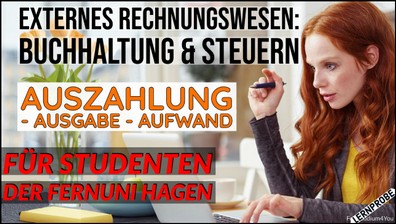 Zum Probe-Video Auszahlung - Ausgabe - Aufwand