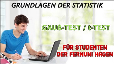 Zum Probe-Video Gauß-Test / t-Test